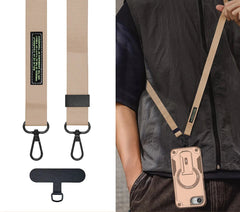 Crossbody Lanyard Magnetic Stand Case For iPhone Cover