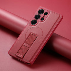 Magnetic Wrist Strap Phone Case for Samsung Galaxy