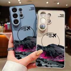 Never Stop Climbing Magnetic Phone Case for Samsung Galaxy
