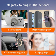 Double-Sided MagSafe Phone Ring Holder | Magnetic 360° Rotation Grip and Stand