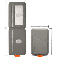 Leather Magnetic Card Holder For iPhone | MagSafe Wallet
