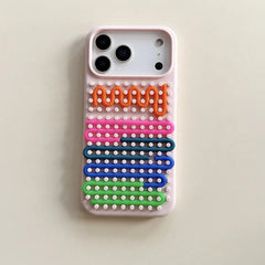 Cylindrical Labyrinth Decompression Puzzle Phone Case For iPhone | Jigsaw Puzzle Silicone Case