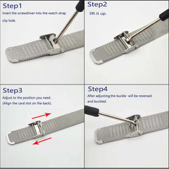 Stainless Steel Strap For Apple Watch | Milanese Loop Band