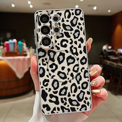 Leopard Magnetic Phone Case For Samsung Galaxy