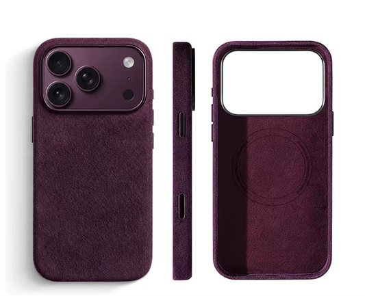 Alcantara Leather MagSafe Case for iPhone