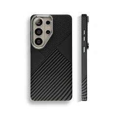Slim Carbon Fiber Texture Magnetic Case for Samsung