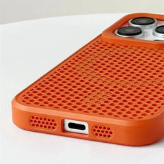 Breathable Mesh Cooling Case for iPhone | Magnetic MagSafe Compatible Slim Back Cover