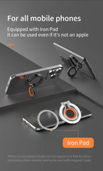 MagSafe Phone Ring Holder & Stand | Magnetic 360° Rotating Grip and Mount