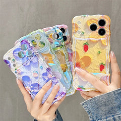 Oil Painting Floral Series Phone Case For iPhone