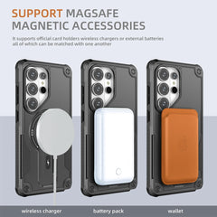Magnetic Armour Case for Samsung Galaxy with Kickstand