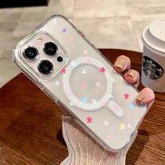 Flower Magnetic Magsafe Phone Case For iPhone