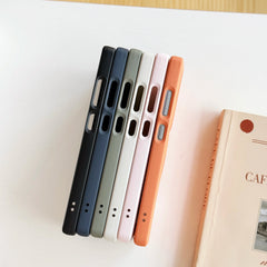 Magnetic Wallet Card Holder Case with Push-Pull Ring Stand for Samsung Galaxy