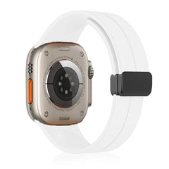Unisex Magnetic Buckle Silicone Sport Band for Apple Watch