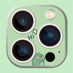 Anime Cartoon HD Glass Lens Protector for iPhone | Cute Anti-Scratch Film
