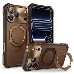 Heavy Duty Rugged Magnetic Phone Case with Stand For iPhone 17 Pro Max