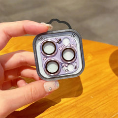 Anime Cartoon HD Glass Lens Protector for iPhone | Cute Anti-Scratch Film