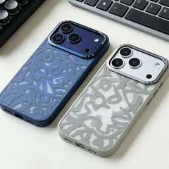 Frosted Graffiti MagSafe Case For iPhone