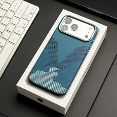 Carbon Fiber Pattern Magnetic Case For iPhone
