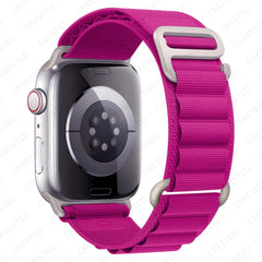 Rugged Nylon Alpine Loop Sport Band for Apple Watch | Breathable G-Hook Strap Bracelet