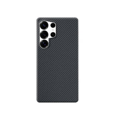 Aramid Kevlar Carbon Fiber Case for Samsung Galaxy | Ultra-Thin Magnetic Cover | Matching Ring Grip Bundle