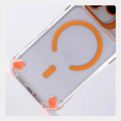 Clear MagSafe Case For iPhone | Folding Ring Kickstand | Corner Bumpers | Transparent Phone Cover