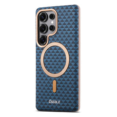 Faux Leather Magnetic Phone Case For Samsung Galaxy