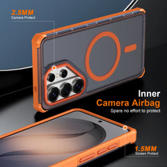 Matte Translucent MagSafe Case for Samsung Galaxy