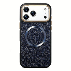 Sparkling Diamond Case For iPhone | MagSafe Alloy lens Phone Cover