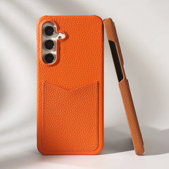 Premium Leather Case for Samsung Galaxy | Card Slot Wallet Protective Cover