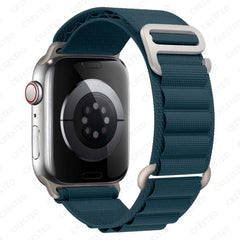 Rugged Nylon Alpine Loop Sport Band for Apple Watch | Breathable G-Hook Strap Bracelet