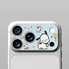 Cute Acrylic Lens Film with Tempered Glass Camera Lens Protectors for iPhone