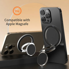 Double-Sided MagSafe Phone Ring Holder | Magnetic 360° Rotation Grip and Stand