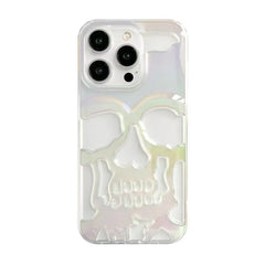 Cool Skull Ghostface Hollow Cooling Case for iPhone | Plating Finish Breathable Back Cover