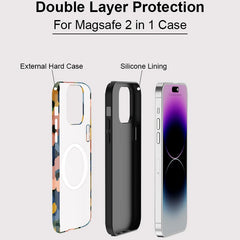 Double-layer Magsafe Artistic Phone Case For iPhone