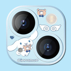Anime Cartoon HD Glass Lens Protector for iPhone | Cute Anti-Scratch Film