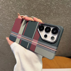Colorful Kevlar Carbon Fiber Magnetic Phone Case For Samsung