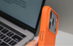 Bare-feel Sandstone Anti-Slip Magnetic Phone Case For iPhone