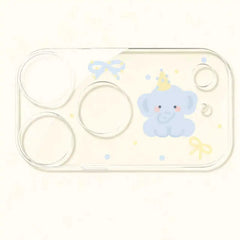 Cute Cartoon Animal Series Lens Cover for iPhone