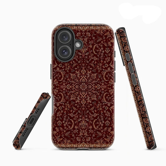 Red Persian Carpet Phone Case for iPhone