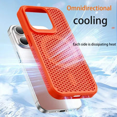 Breathable Mesh Cooling Case for iPhone | Magnetic MagSafe Compatible Slim Back Cover