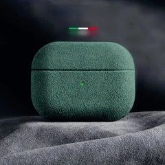 Italian Suede Leather Case For Airpods