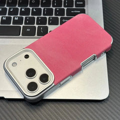 Jeans Fabric Soft Plating Phone Case for iPhone
