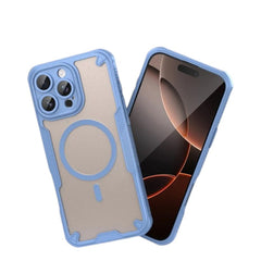 Rugged Armor Matte Translucent Phone Cover for iPhone | MagSafe Shockproof Case