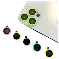 Luminous Ceramic Camera Protector Film For iPhone | Glowing Lens Ring | Tempered Glass