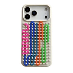 Cylindrical Labyrinth Decompression Puzzle Phone Case For iPhone | Jigsaw Puzzle Silicone Case