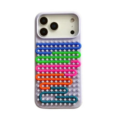 Cylindrical Labyrinth Decompression Puzzle Phone Case For iPhone | Jigsaw Puzzle Silicone Case