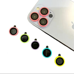 Luminous Ceramic Camera Protector Film For iPhone | Glowing Lens Ring | Tempered Glass