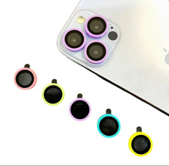 Luminous Ceramic Camera Protector Film For iPhone | Glowing Lens Ring | Tempered Glass
