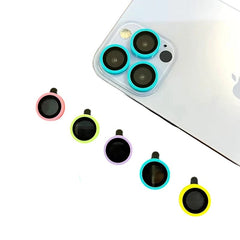 Luminous Ceramic Camera Protector Film For iPhone | Glowing Lens Ring | Tempered Glass
