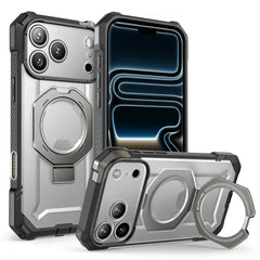 Heavy Duty Rugged Magnetic Phone Case with Stand For iPhone 17 Pro Max